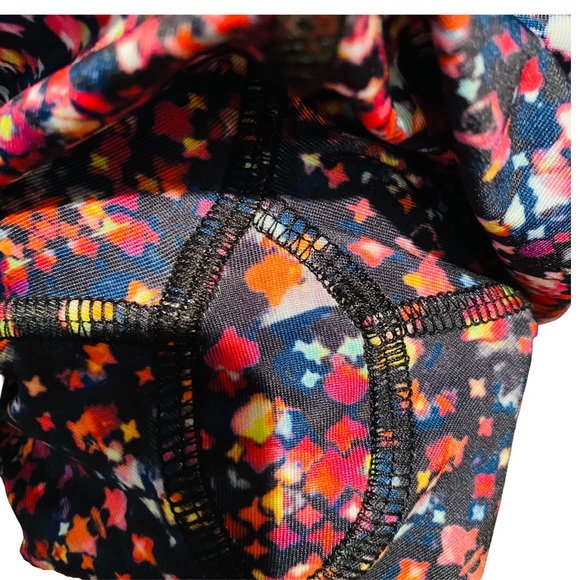 Multi-Colored Mid Rise Workout Leggings | M - Picture 4 of 4